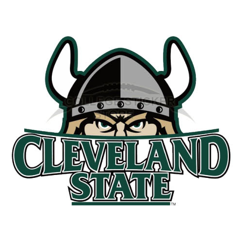 Customs Cleveland State Vikings Iron-on Transfers (Wall Stickers)NO.4153